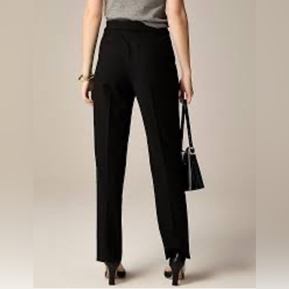 J Crew Kate Classic Black Tailored Trousers NWT - Picture 2 of 6